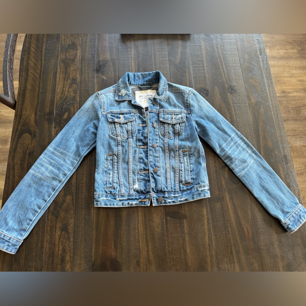 Abercrombie & Fitch Blue Denim Jacket